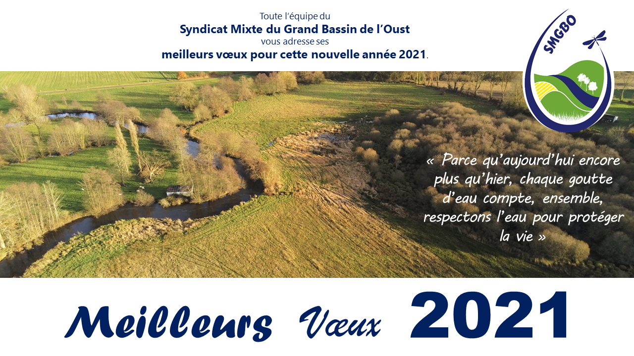 SMGBO Syndicat Mixte du Grand Bassin de l Oust Bonne année 2021